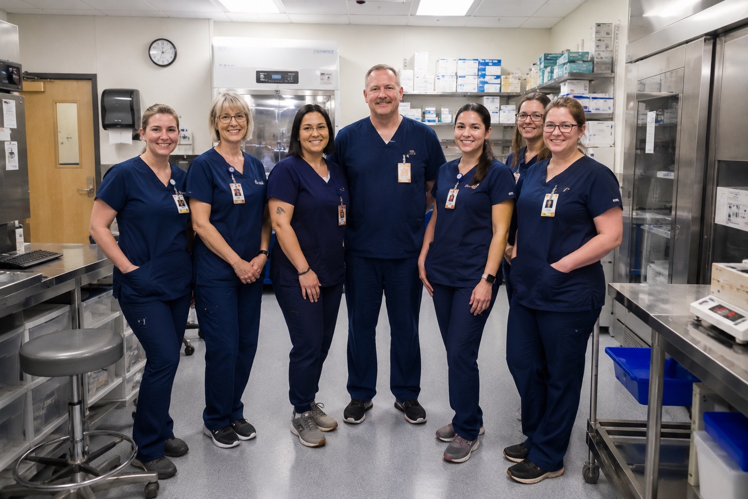 Hospital pharmacy team